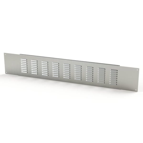 Louver Stand Kit, 11.94 in. H x 71-3/4 in. W x 1 in. L, 304 Stainless Steel
